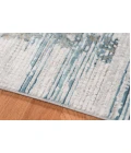 Amer Venice Hayden Ivory/Blue Abstract Area Rug 8'3"x11'6"