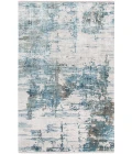 Amer Venice Hayden Ivory/Blue Abstract Area Rug 8'3"x11'6"