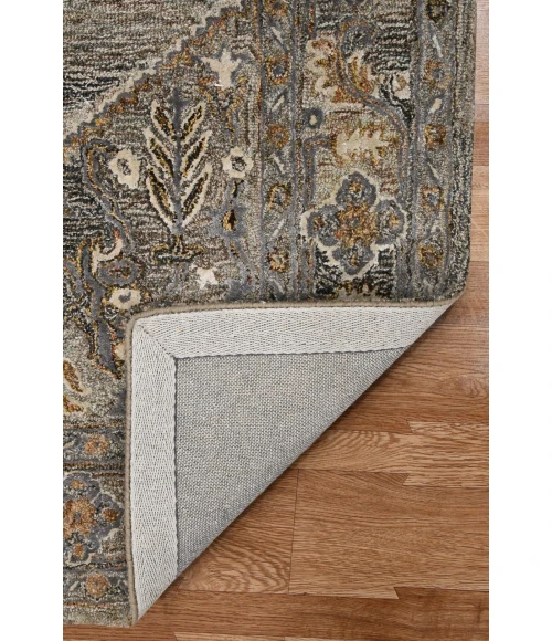 Amer Vestige Kersey Brown Hand-Tufted Wool Blend Area Rug 8'x10'