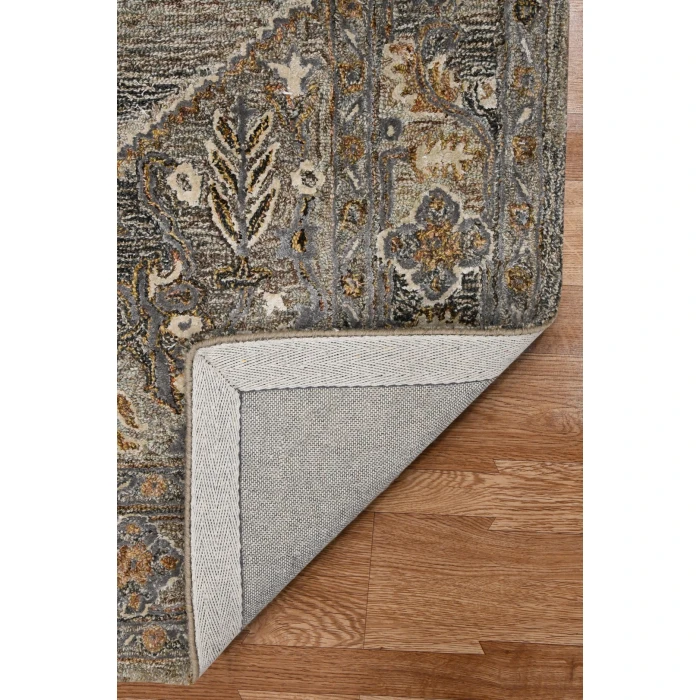 Amer Vestige Kersey Brown Hand-Tufted Wool Blend Area Rug 8'x10'