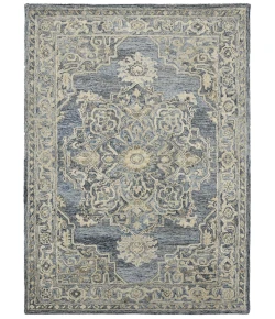 Amer Vestige VES-6 Nucia Blue/Taupe Rug 3 ft. 6 in. X 5 ft. 6 in. Rectangle