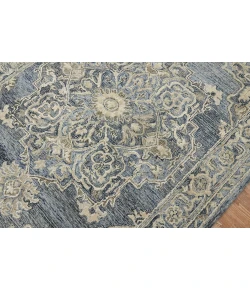 Amer Vestige VES-6 Nucia Blue/Taupe Rug 3 ft. 6 in. X 5 ft. 6 in. Rectangle