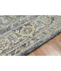 Amer Vestige Nucia Blue/Taupe Hand-Tufted Wool Blend Area Rug 3'6"x5'6"