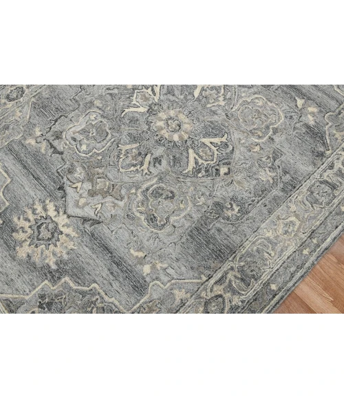 Amer Vestige Nucia Gray Hand-Tufted Wool Blend Area Rug 8'x10'