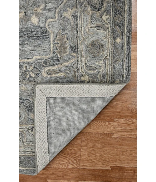 Amer Vestige Nucia Gray Hand-Tufted Wool Blend Area Rug 8'x10'