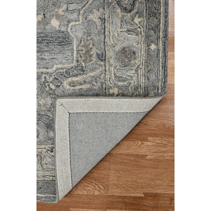 Amer Vestige Nucia Gray Hand-Tufted Wool Blend Area Rug 8'x10'