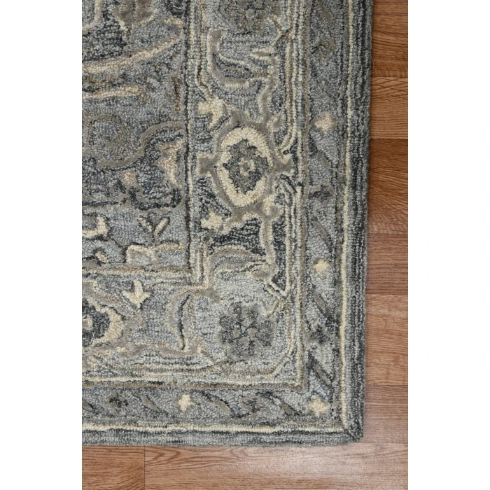 Amer Vestige Nucia Gray Hand-Tufted Wool Blend Area Rug 8'x10'