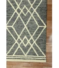 Amer Vista Duncan Gray Hand-Hooked Wool Area Rug 5'x8'