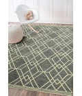 Amer Vista Duncan Gray Hand-Hooked Wool Area Rug 5'x8'