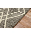Amer Vista Duncan Taupe Hand-Hooked Wool Area Rug 8'x10'