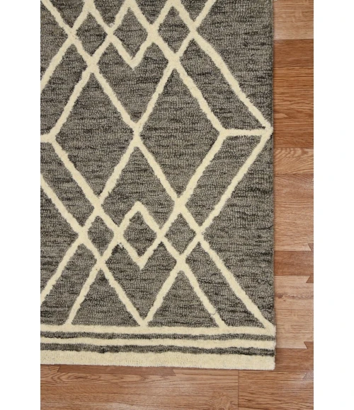 Amer Vista Duncan Taupe Hand-Hooked Wool Area Rug 8'x10'