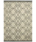 Amer Vista Duncan Ivory Hand-Hooked Wool Area Rug 8'x10'