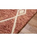 Amer Vista Raton Sienna Hand-Hooked Wool Area Rug 8'x10'