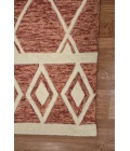 Amer Vista Raton Sienna Hand-Hooked Wool Area Rug 8'x10'