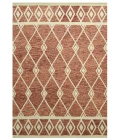 Amer Vista Raton Sienna Hand-Hooked Wool Area Rug 8'x10'