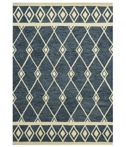 Amer Vista VIS-6 Raton Navy Rug 5 ft. X 8 ft. Rectangle