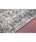 Amer Vermont Chelsea Gray/Ivory Polyester Area Rug 9'10" x 13'1"