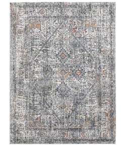 Amer Vermont VRM-3 Chelsea Gray/Ivory Rug 7 ft. 10 in. X 9 ft. 10 in. Rectangle