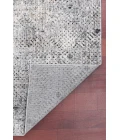 Amer Vermont Divina Gray Polyester Runner Rug 2'7" x 8'