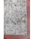 Amer Vermont Divina Gray Polyester Runner Rug 2'7" x 8'