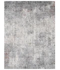 Amer Vermont Divina Gray Polyester Runner Rug 2'7" x 8'