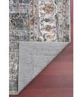 Amer Vermont Glidel Charcoal Polyester Area Rug 2'x3'