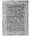Amer Vermont Glidel Charcoal Polyester Area Rug 2'x3'