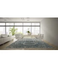 Amer Willow Mesa Blue Hand-knotted Wool Area Rug 8'x10'