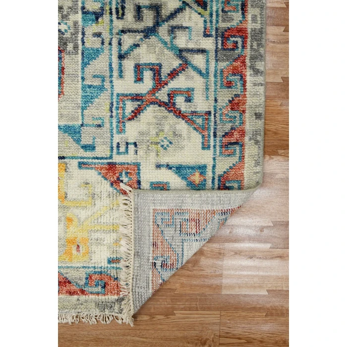 Amer Willow Mesa Multicolor Hand-knotted Wool Area Rug 2'x3'