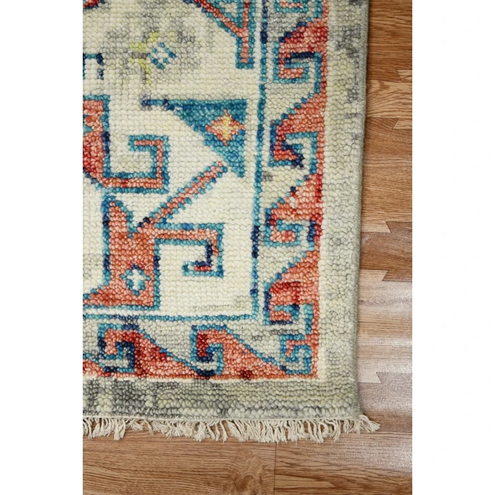 Amer Willow Mesa Multicolor Hand-knotted Wool Area Rug 2'x3'