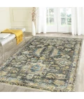 Amer Willow Greenlee Gray Hand-knotted Wool Area Rug 9'x12'