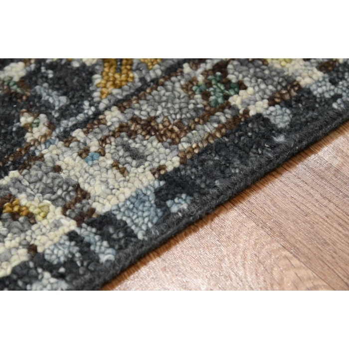 Amer Willow Greenlee Multicolor Hand-knotted Wool Area Rug 2'x3'