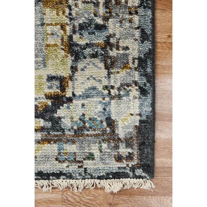 Amer Willow Greenlee Multicolor Hand-knotted Wool Area Rug 2'x3'