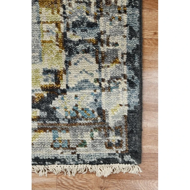 Amer Willow Greenlee Multicolor Hand-knotted Wool Area Rug 9'x12'