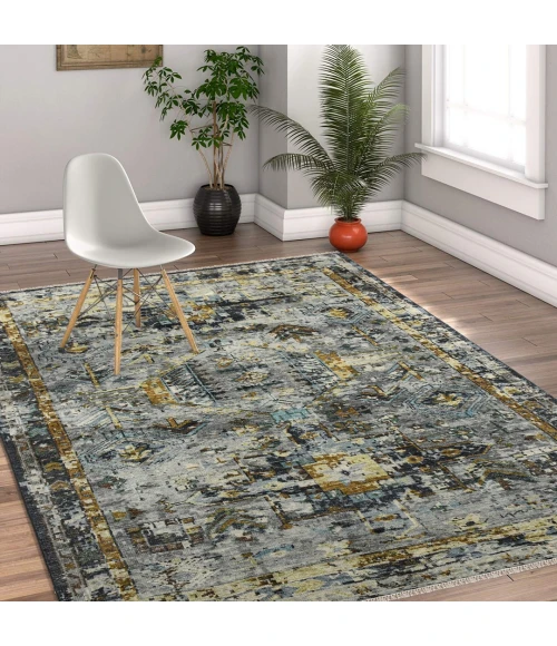 Amer Willow Greenlee Multicolor Hand-knotted Wool Area Rug 8'x10'