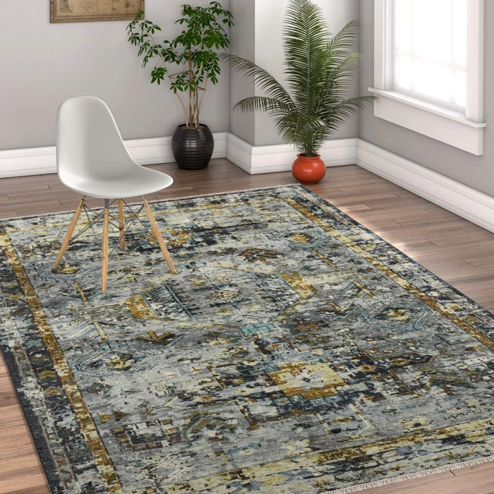 Amer Willow Greenlee Multicolor Hand-knotted Wool Area Rug 2'x3'