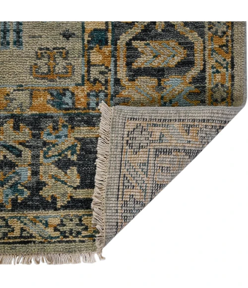 Amer Willow Beige/Aqua WIL-9 9ft. x 12ft. Rect. Rug