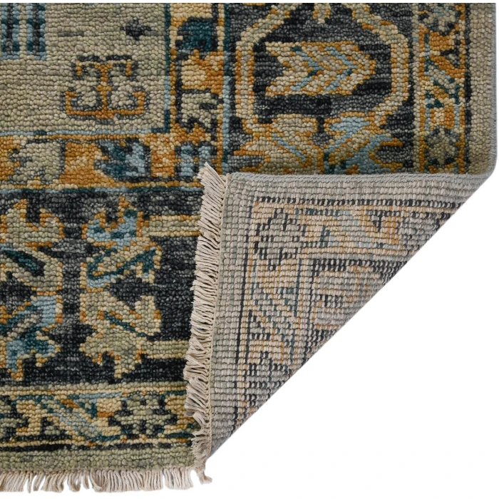 Amer Willow Beige/Aqua WIL-9 2ft. x 3ft. Rect. Rug