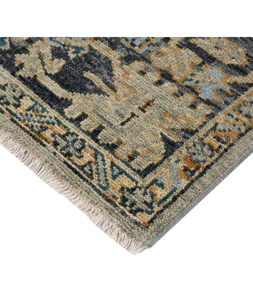 Amer Willow Beige/Aqua WIL-9 9ft. x 12ft. Rect. Rug