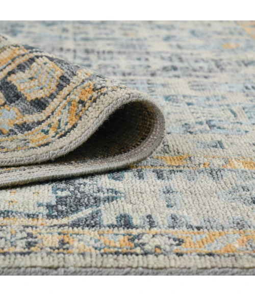 Amer Willow Beige/Aqua WIL-9 9ft. x 12ft. Rect. Rug