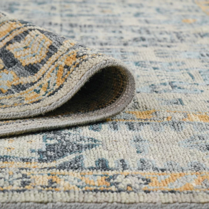 Amer Willow Beige/Aqua WIL-9 2ft. x 3ft. Rect. Rug