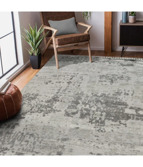 Amer Winston Gray WIN-5 9ft. x 12ft. Rect. Rug