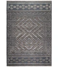 Amer Winslow Tipton Dark Blue Hand-Knotted Wool Blend Area Rug 2'x3'