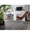 Amer Winslow Tipton Dark Blue Hand-Knotted Wool Blend Area Rug 2'x3'