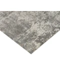 Yasmin Acy Gray/Beige Abstract Polyester Area Rug