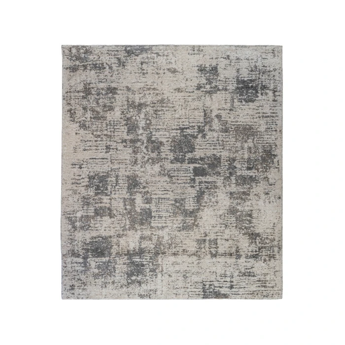 Yasmin Clarise Beige Abstract Polyester Area Rug