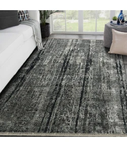 Amer Zenith Dark Gray ZEN-38 10ft. x 14ft. Rect. Rug