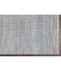 Amer Zola Parquet Blue Jute/Rayon Flatweave Area Rug 8'x10'