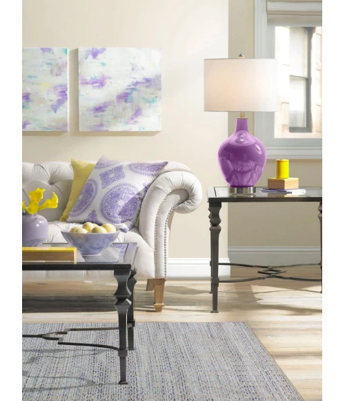 Amer Zola Parquet Blue Jute/Rayon Flatweave Area Rug 8'x10'