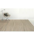 Amer Zola Parquet Light Blue Jute/Rayon Flatweave Area Rug 5'x8'